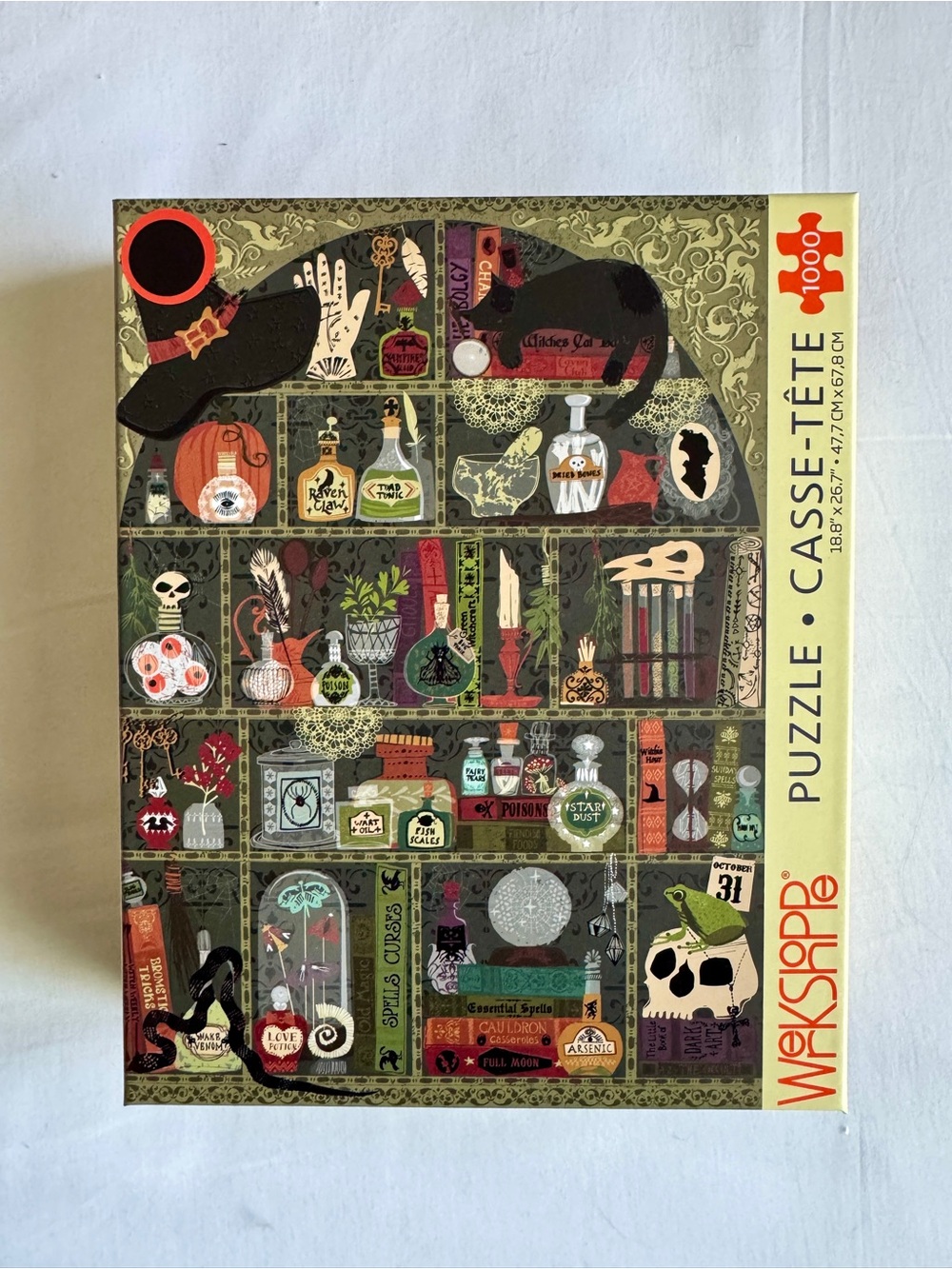 WerkShoppe Agatha’s Apothecary 1000-Piece Jigsaw Puzzle
